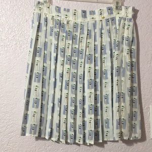 Anthropologie Harlan Size L pleated skirt